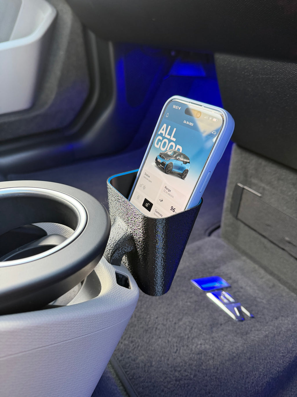 BMW i3 Mini Storage Organiser / Key Holder / Phone Storage