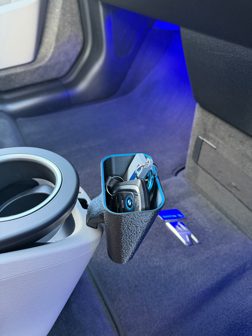 BMW i3 Mini Storage Organiser / Key Holder / Phone Storage